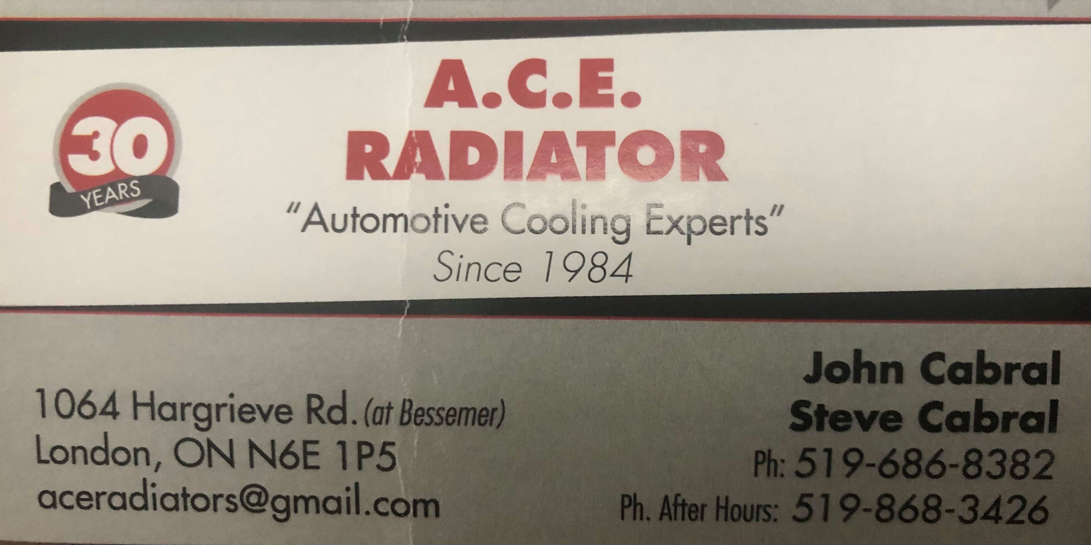 ACE Radiator